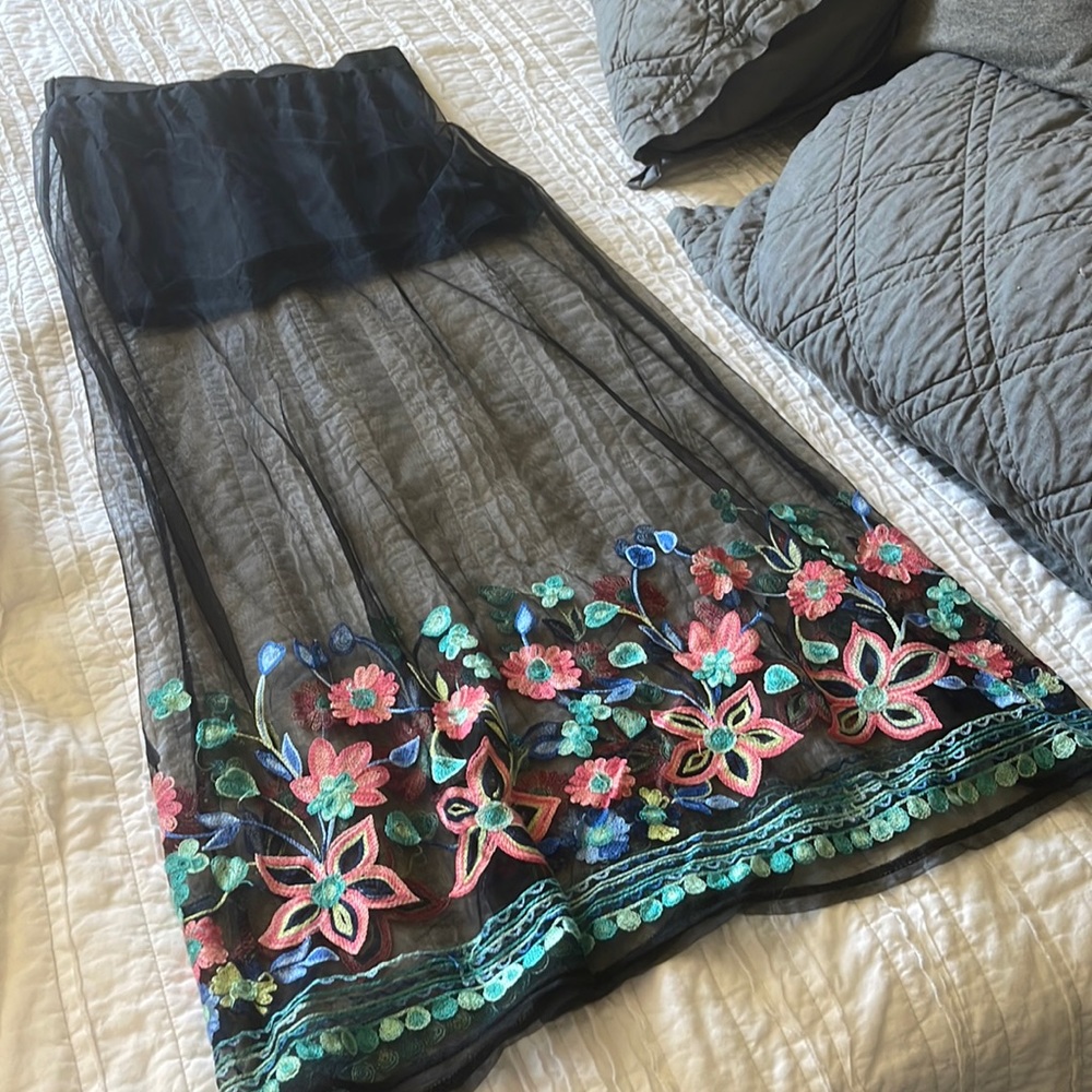 Boutique close out. Crazy train skirt new with tags